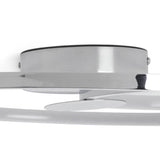 Argos Home flush ceiling light chrome 45.5cm - British product