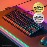 SteelSeries Apex 3 TKL wired gaming keyboard black, imported from the UK