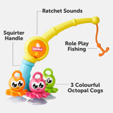 Tomy 3 in 1 Fishing Frenzy bath toy (British brand)