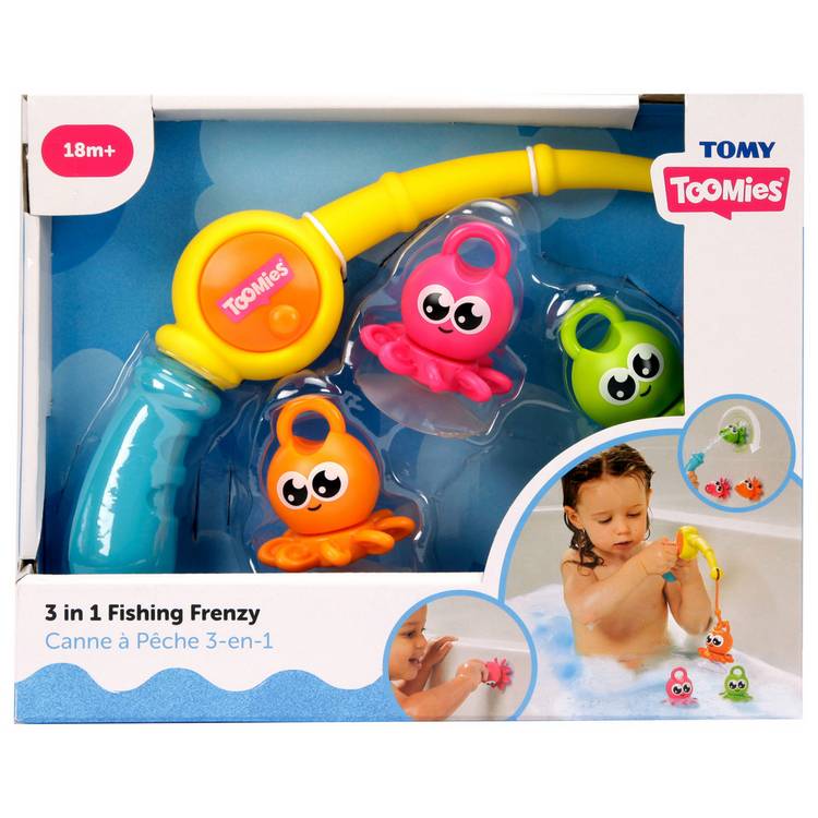 Tomy 3 in 1 Fishing Frenzy bath toy (British brand)