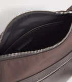 Giorgio Armani leather-trim cross-body bag - British product