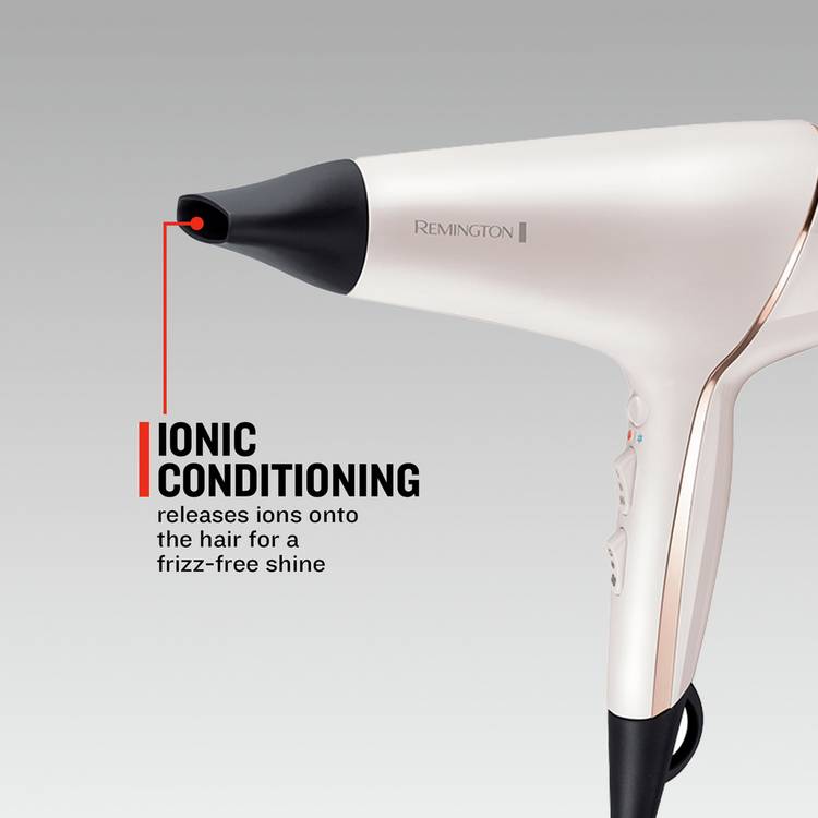 Remington PROluxe hair dryer with diffuser (British brand)