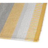 Habitat horizontal stripe tufted cotton bath mat mustard, UK version