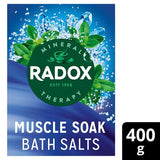 Superdrug Radox Mineral Therapy Muscle Soak Bath Salts Thyme 400g- Buy online at McGrocer