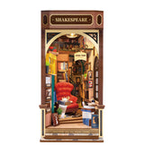 Harrods Robotime Shakespeare's Bookstore Booknook Miniature Model Kit- Buy online at McGrocer