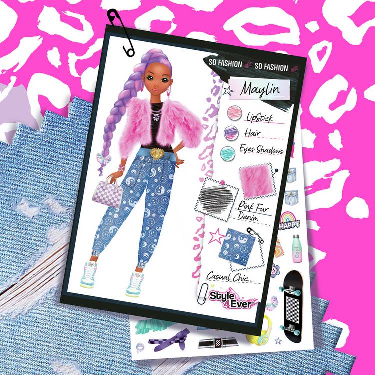 Style 4 Ever Purple Fashion Designer Studio, imported from the UK