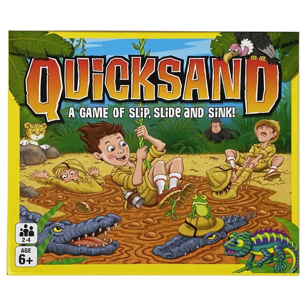 Quicksand Family Board Game, UK version