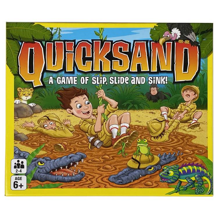 Quicksand Family Board Game, UK version