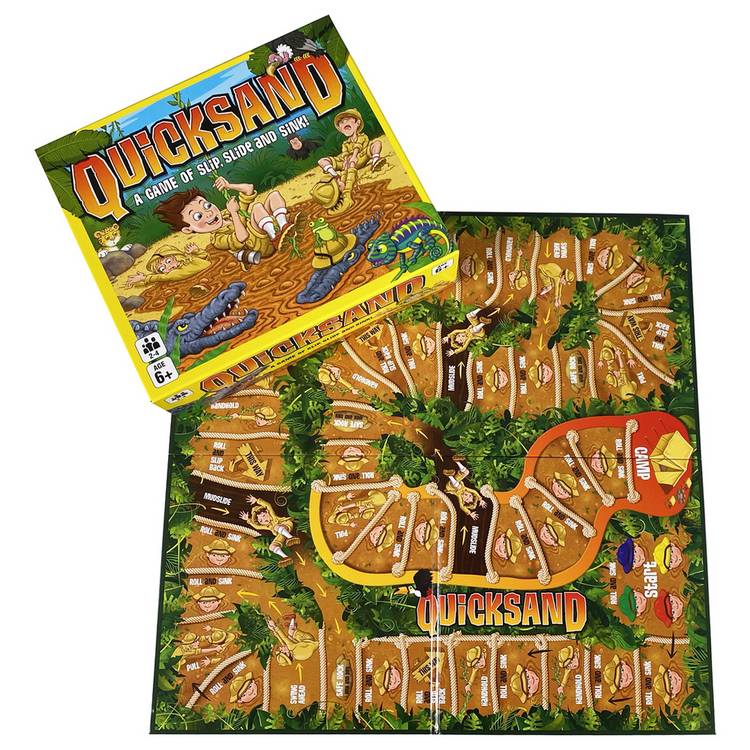 Quicksand Family Board Game, UK version