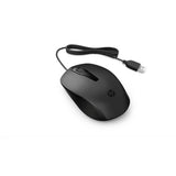 HP 150 black USB wired mouse, imported from the UK