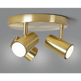 Argos Home 3 light brass spotlight plate (British brand)