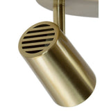 Argos Home 3 light brass spotlight plate (British brand)