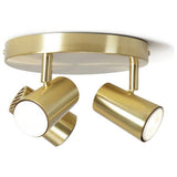 Argos Home 3 light brass spotlight plate (British brand)