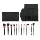 SY black makeup brush set 15pc, UK version
