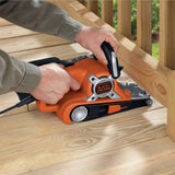 Black+Decker corded belt sander 720W 230V - British product