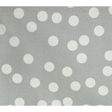 Habitat spot wipe clean tablecloth grey and white - British product