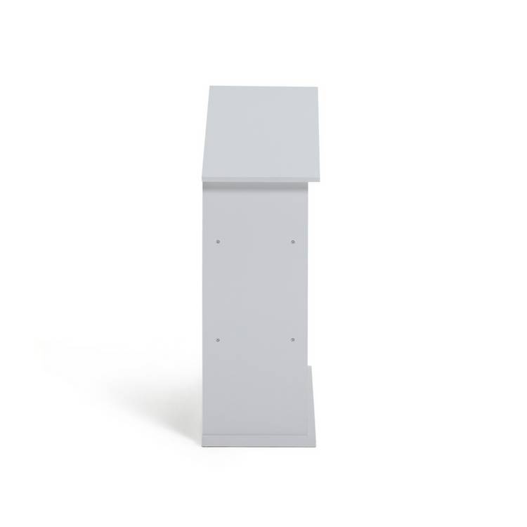 Argos Home white kids house bookcase 89cm tall - British product