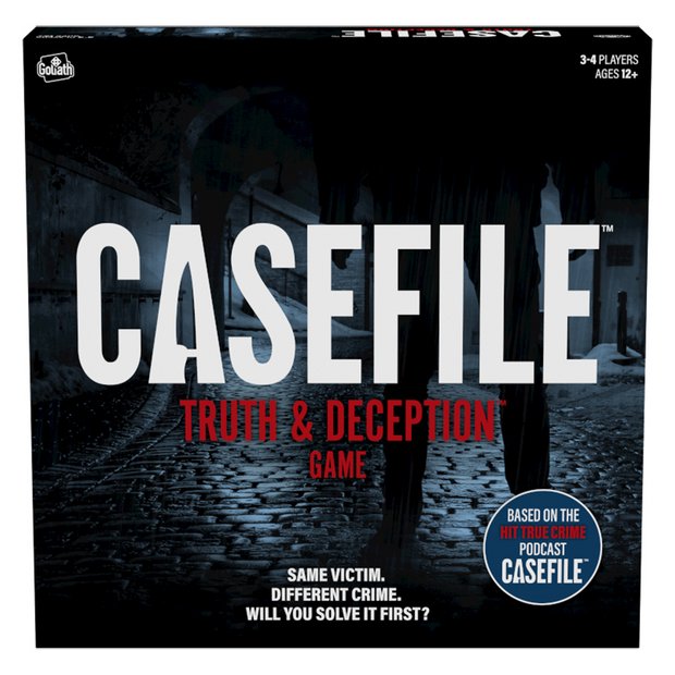 Goliath Casefile Truth and Deception board game, imported from the UK