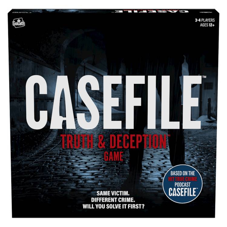 Goliath Casefile Truth and Deception board game, imported from the UK