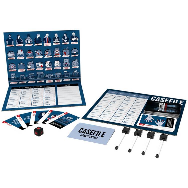 Goliath Casefile Truth and Deception board game, imported from the UK