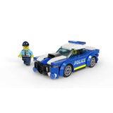 LEGO City Police Car toy building set, UK version