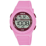 Argos Lorus Girls Pink Silicone Strap Digital Watch- Buy online at McGrocer