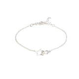 Argos Revere Sterling Silver Double Star Charm Bracelet 20cm- Buy online at McGrocer