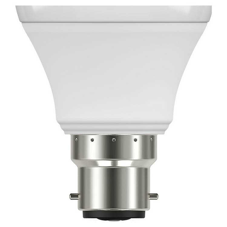 Argos Home LED classic BC light bulb 7.2W 2 pack, imported from the UK