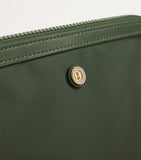 Harrods small nylon wash bag leather trims UK version