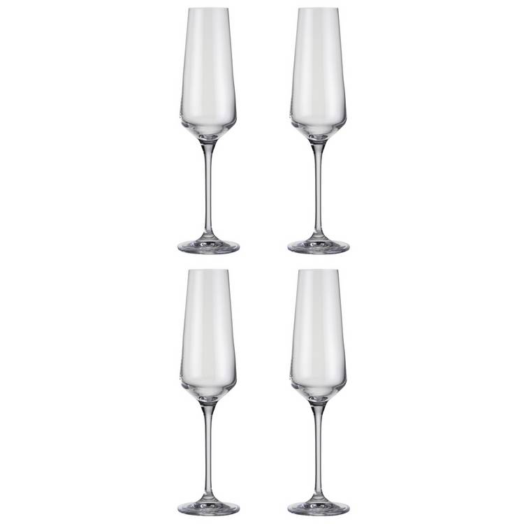 Habitat Dalston champagne flutes (set of 4), UK version