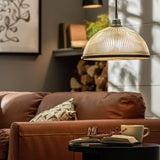 Argos Home Eumee clear glass lampshade 30cm - British product