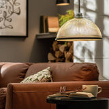 Argos Home Eumee clear glass lampshade 30cm - British product