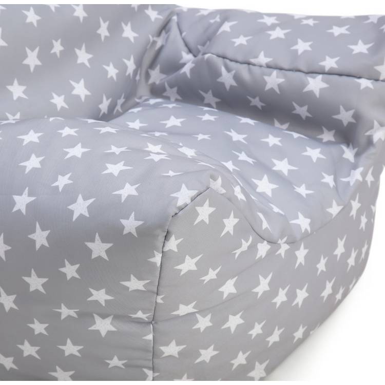 Habitat kids Funzee bean bag grey stars, UK version