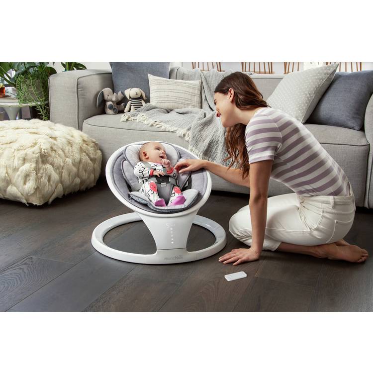Munchkin Bluetooth baby swing for infants, UK version