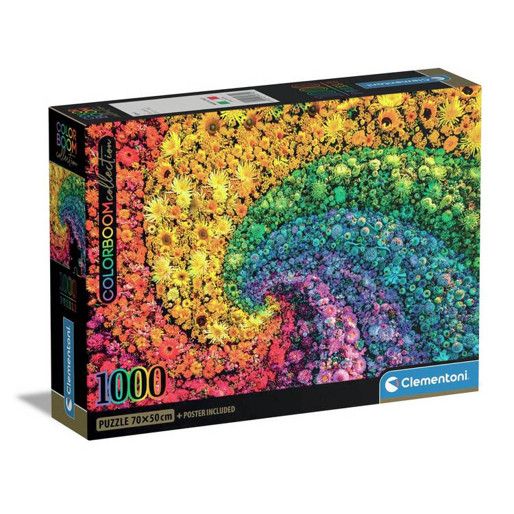 Clementoni jigsaw puzzle Boom Whirl 1000 piece, imported from the UK