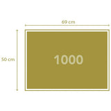 Clementoni jigsaw puzzle Boom Whirl 1000 piece, imported from the UK
