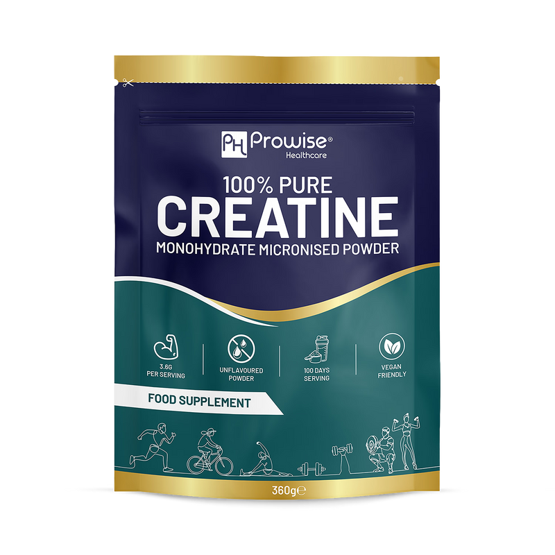 Prowise Healthcare creatine monohydrate powder 360g - British product