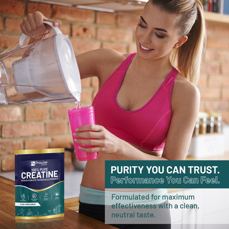 Prowise Healthcare creatine monohydrate powder 360g - British product