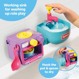 Toomies bubble and bake kitchen bath toy for toddlers (British brand)