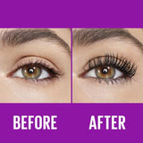 Maybelline black waterproof mascara, imported from the UK