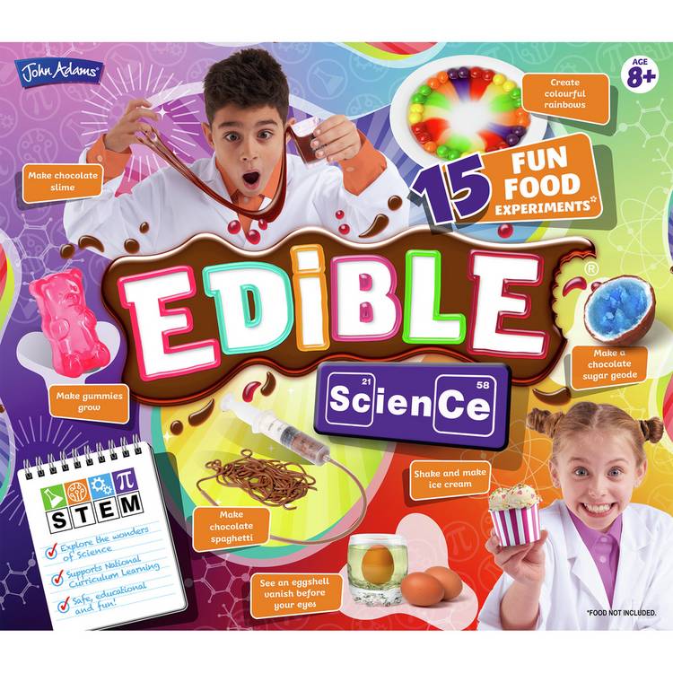 John Adams Edible Science chemistry kit - British product