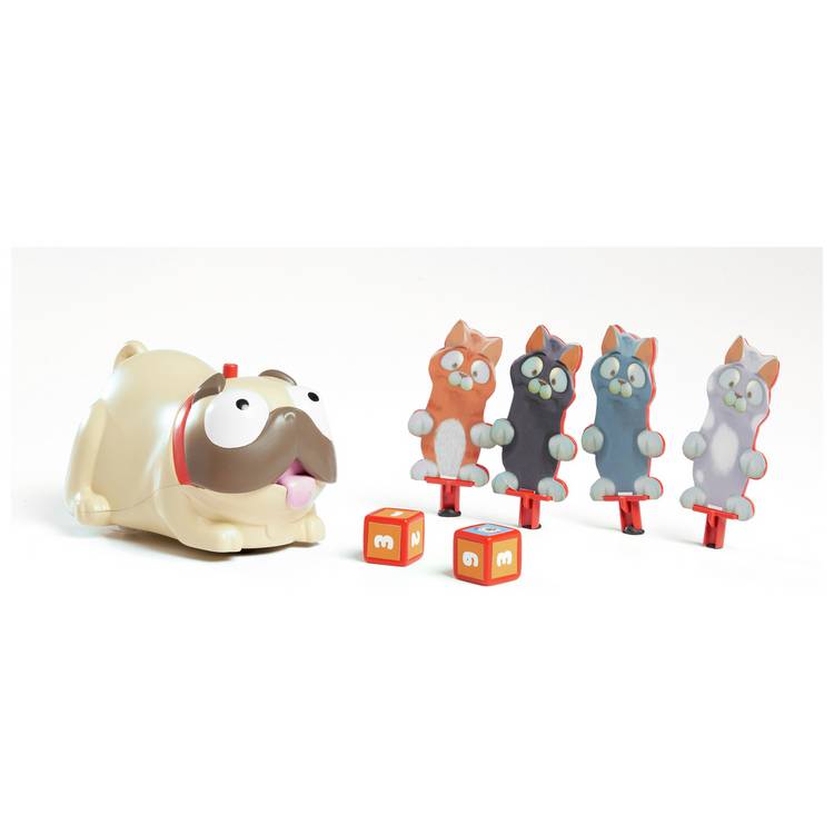 Fraidy Cats board game with motorised pug, imported from the UK