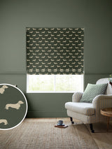 Next Emily Bond Fern Green Peggy 100% Cotton Roman Blind- Buy online at McGrocer