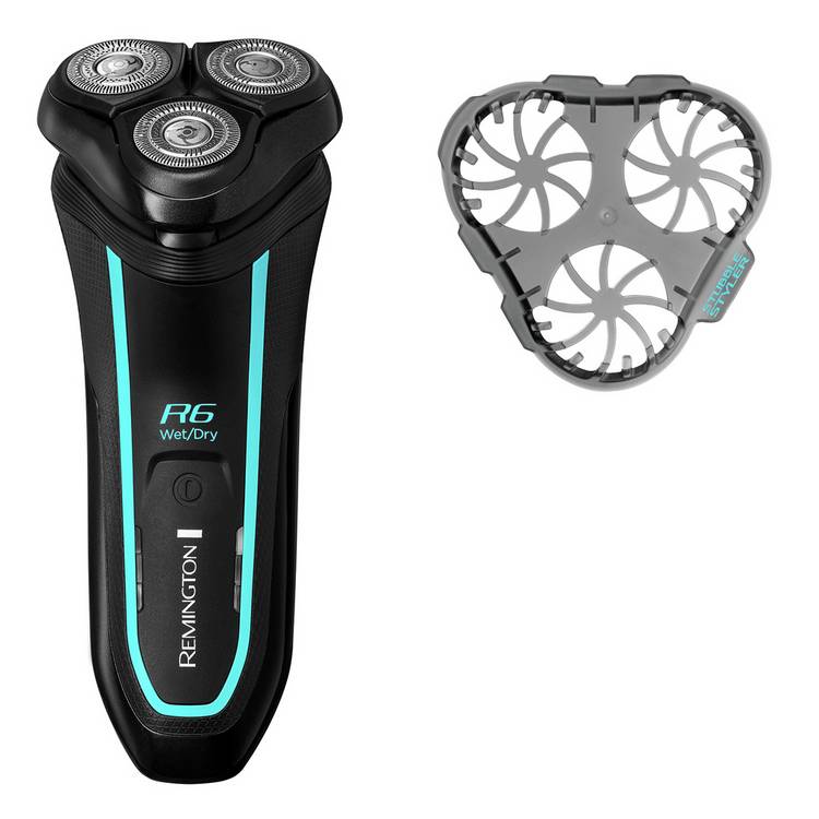 Remington R6 wet dry rotary electric shaver, UK version