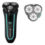 Remington R6 wet dry rotary electric shaver, UK version