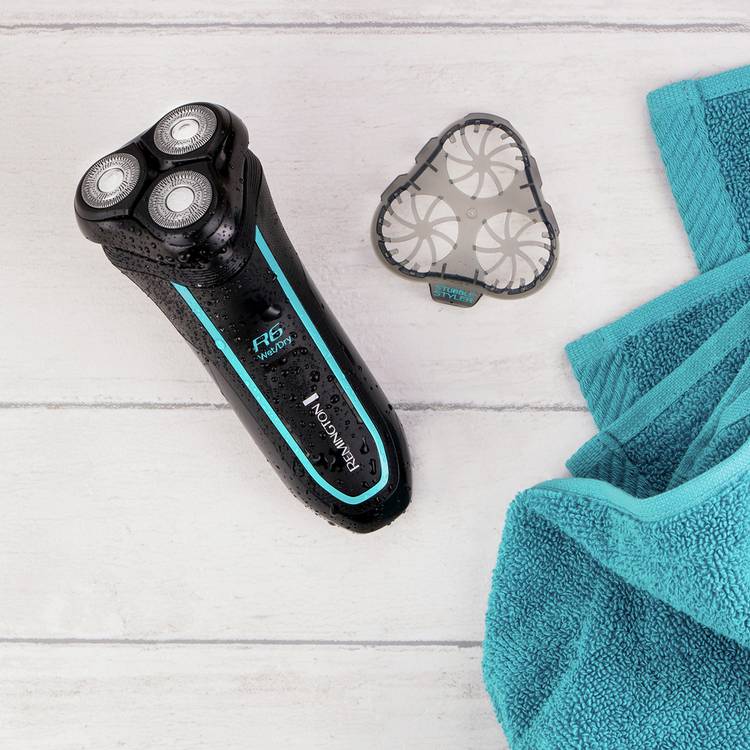 Remington R6 wet dry rotary electric shaver, UK version