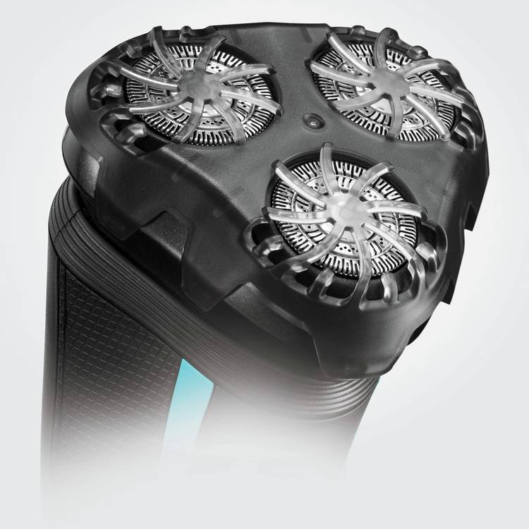Remington R6 wet dry rotary electric shaver, UK version