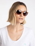 Weird Fish Williams round sunglasses yellow, UK version