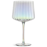 Habitat iridescent fluted gin glasses set of 4 - British product