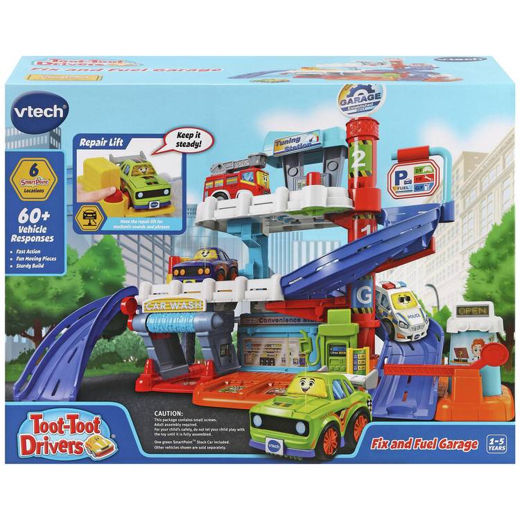 Vtech Toot Toot Driver's Garage toy playset, UK version